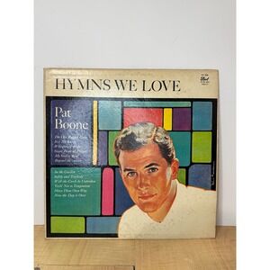 Pat Boone Hymns We Love Vinyl LP Dot Records DLP 3068 Religious Gospel 12 Inch
